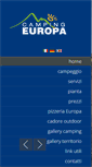 Mobile Screenshot of campingeuropa.org