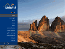 Tablet Screenshot of campingeuropa.org
